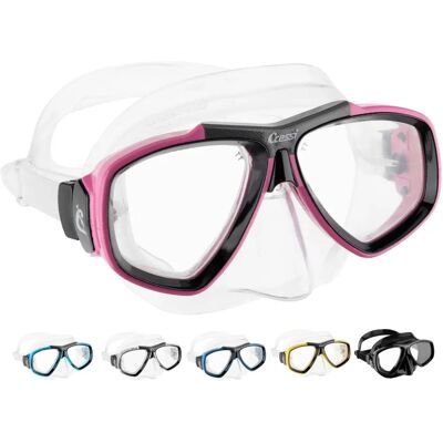 Cressi Focus - Professionell Dykarmask med Valfria Refraktiva Linser Cressi Focus - Professionell Dykarmask med Valfria Refraktiva Linser