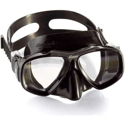 Maschera subacquea Cressi Focus - Lenti trasparenti - Nero Maschera subacquea Cressi Focus - Lenti trasparenti - Nero