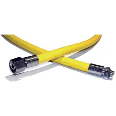 Cressi Cavi Lp Slang voor Octopus - Geel 100cm Cressi Cavi Lp Slang voor Octopus - Geel 100cm