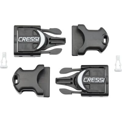Cressi svarte spenner for Rondine Reaction Frog Plus finner Cressi svarte spenner for Rondine Reaction Frog Plus finner