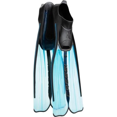 Palmes de snorkeling Cressi Rondinella pour enfants - Aigue-marine Palmes de snorkeling Cressi Rondinella pour enfants - Aigue-marine