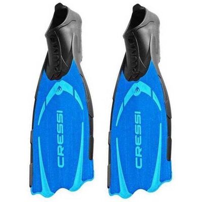 Pinne da snorkeling CRESSI Pluma Blu - Taglia 43-44 Pinne da snorkeling CRESSI Pluma Blu - Taglia 43-44