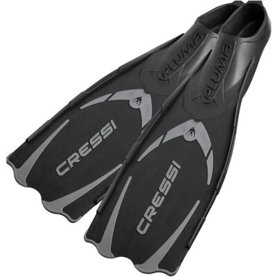Cressi Pluma Tasche - Schnorchelflossen Schwarz/Silber 37/38 Cressi Pluma Tasche - Schnorchelflossen Schwarz/Silber 37/38