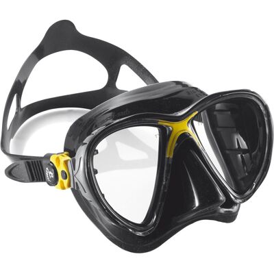 Cressi Sub Big Eyes Evolution - Lentilles Transparentes : Noir/Jaune - Masque de Plongée - Publicité Cressi Sub Big Eyes Evolution - Lentilles Transparentes : Noir/Jaune - Masque de Plongée - Publicité