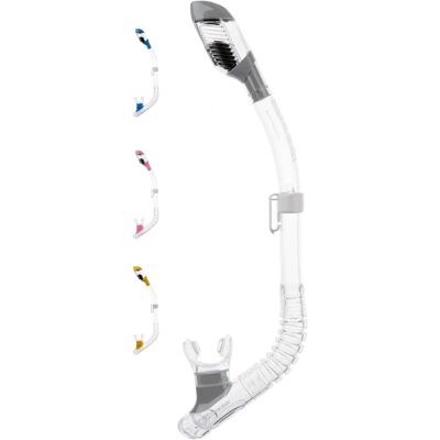 Cressi Unisex Minidry Tuba de snorkel - Enfant transparente Cressi Unisex Minidry Tuba de snorkel - Enfant transparente