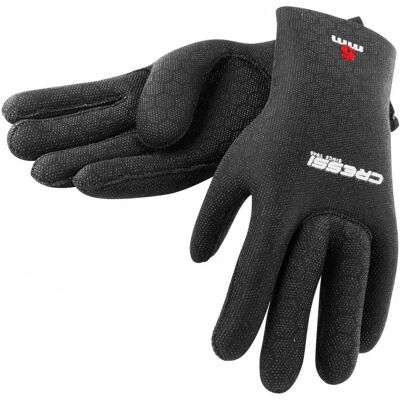 Gants Cressi Haute Elasticité - 5mm Noir XL - Gants Gants Cressi Haute Elasticité - 5mm Noir XL - Gants