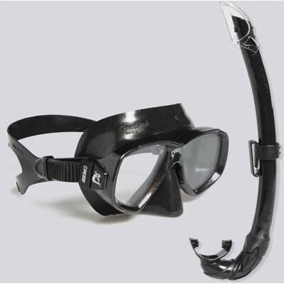 Kit de snorkel Cressi Perla - Máscara, Tubo, Correia Ajustável Kit de snorkel Cressi Perla - Máscara, Tubo, Correia Ajustável
