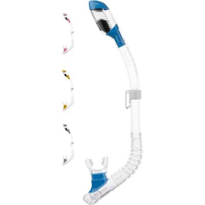 Cressi Unisex Minidry Tuba de Snorkel - Junior, Bleu - Snorkel Cressi Unisex Minidry Tuba de Snorkel - Junior, Bleu - Snorkel
