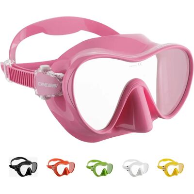 Cressi F1 Frameloze Masker - Roze - Snorkelen & Duiken Cressi F1 Frameloze Masker - Roze - Snorkelen & Duiken