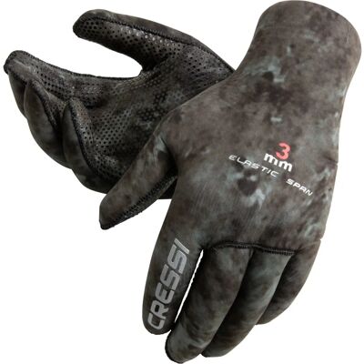 Cressi Tracina Dive Gloves - Elastic 3mm Neoprene Camouflage Cressi Tracina Dive Gloves - Elastic 3mm Neoprene Camouflage