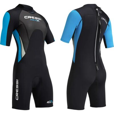 Cressi Neopren Med X Lady 2.5 Czarny/Niebieski/Szary - Kombinezon do nurkowania Cressi Neopren Med X Lady 2.5 Czarny/Niebieski/Szary - Kombinezon do nurkowania
