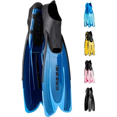 Palmes Cressi-Sub Water Bleu - Unisexe - 37-38 Palmes Cressi-Sub Water Bleu - Unisexe - 37-38