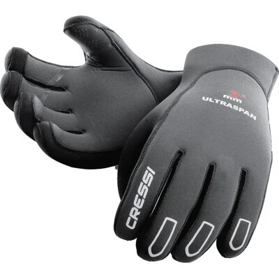Cressi Modelo Ultraspan 3,5 mm - Guantes de neopreno Cressi Modelo Ultraspan 3,5 mm - Guantes de neopreno