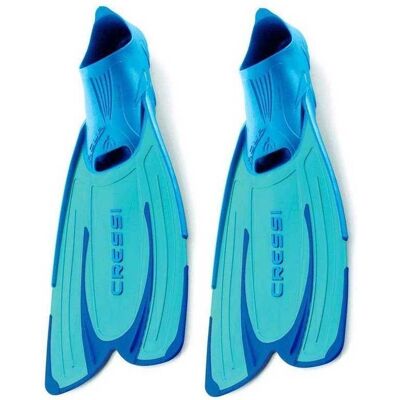 Cressi Sub Aqua Fins - Blue - Snorkeling Gear Cressi Sub Aqua Fins - Blue - Snorkeling Gear