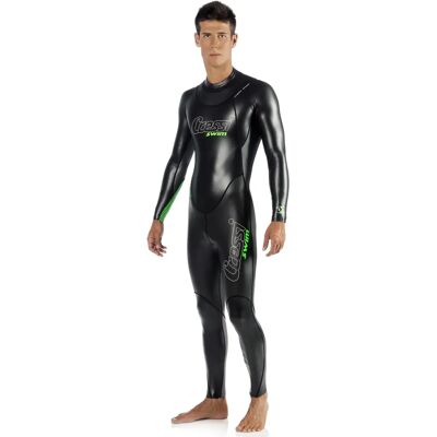 Cressi Triton Man All In One Swim Wetsuit - High Density 1.5mm Neoprene Cressi Triton Man All In One Swim Wetsuit - High Density 1.5mm Neoprene