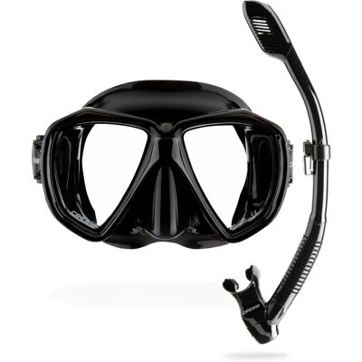 Cressi Ranger & Dry - Schnorchel-Set mit verstellbarer Maske Cressi Ranger & Dry - Schnorchel-Set mit verstellbarer Maske