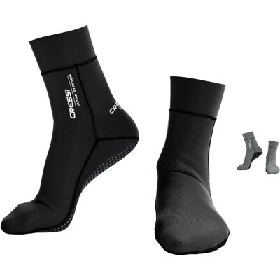 Cressi Ultra Stretch Neoprén zoknik - 1,5mm - Fekete - L - Búvárfelszerelések Cressi Ultra Stretch Neoprén zoknik - 1,5mm - Fekete - L - Búvárfelszerelések