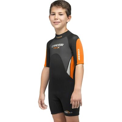 Cressi Kinder Med X Jr Wetsuit 2.5mm - Schwarz - XL Cressi Kinder Med X Jr Wetsuit 2.5mm - Schwarz - XL