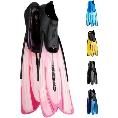 Cressi Agua - Palmes de snorkel Rose - Équipement de plongée et natation Cressi Agua - Palmes de snorkel Rose - Équipement de plongée et natation