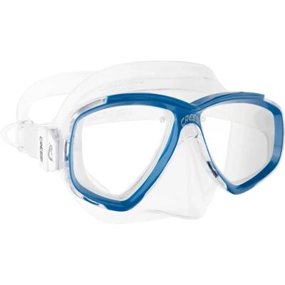 Masque Cressi Perla bleu clair - Snorkelling, plongée, apnée Masque Cressi Perla bleu clair - Snorkelling, plongée, apnée