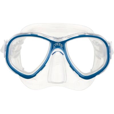 CRESSI Perla Junior Transparent / Blue - Snorkeling Mask CRESSI Perla Junior Transparent / Blue - Snorkeling Mask