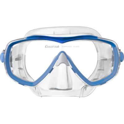 Masque de Plongée Cressi Estrella - Monocristal Transparent pour Visages Moyens/Grands Masque de Plongée Cressi Estrella - Monocristal Transparent pour Visages Moyens/Grands