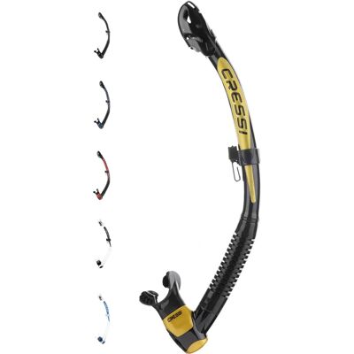 Cressi Itaca Ultra Dry Schnorchel - Trockenobermanschette, Ergonomischer Mundstück, Flexibler Wellenschlauch Cressi Itaca Ultra Dry Schnorchel - Trockenobermanschette, Ergonomischer Mundstück, Flexibler Wellenschlauch