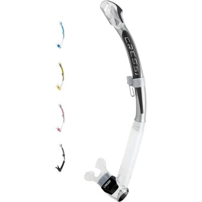 Tuba de plongée Cressi Corfu - Embout en silicone ergonomique Tuba de plongée Cressi Corfu - Embout en silicone ergonomique