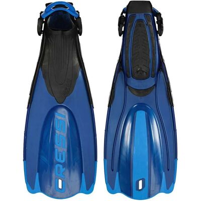 Cressi Maui Blau - Schwimmflossen - Leicht, Offener Fersenansatz Cressi Maui Blau - Schwimmflossen - Leicht, Offener Fersenansatz