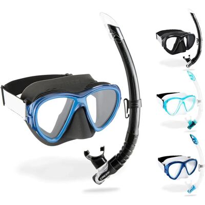 Ensemble de snorkeling Cressi Fiji Tx - Bleu Ensemble de snorkeling Cressi Fiji Tx - Bleu