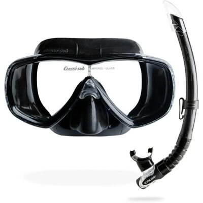 Cressi Estrella&gamma Vip - Ensemble de Snorkeling - Noir Cressi Estrella&gamma Vip - Ensemble de Snorkeling - Noir