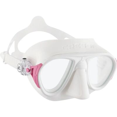 Cressi Calibro - Transparent Lens White/Pink Diving Mask Cressi Calibro - Transparent Lens White/Pink Diving Mask