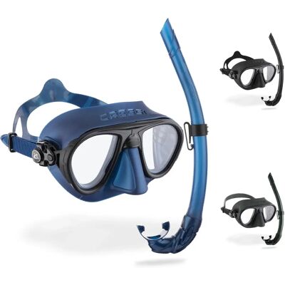 Cressi Calibro Corsica Snorkeling Set - Blue Cressi Calibro Corsica Snorkeling Set - Blue