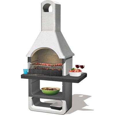 Sarom Maribor Barbecue in muratura - 114x64x212,5cm - Cottura esterna Sarom Maribor Barbecue in muratura - 114x64x212,5cm - Cottura esterna