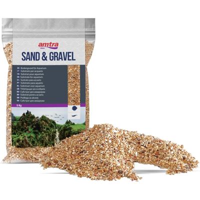 Amtra Pro Nature Zand en Kiezel Substraat - Aquarium 5kg Amtra Pro Nature Zand en Kiezel Substraat - Aquarium 5kg