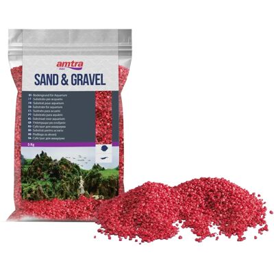 AMTRA Quarzo Rosso Ceramizzato 5KG Aquarienboden AMTRA Quarzo Rosso Ceramizzato 5KG Aquarienboden