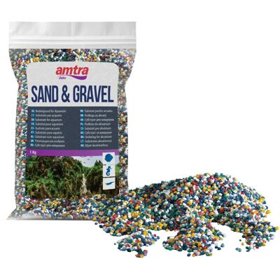 Amtra keramisch kwarts mengsel - Aquarium grind 2-3mm Amtra keramisch kwarts mengsel - Aquarium grind 2-3mm