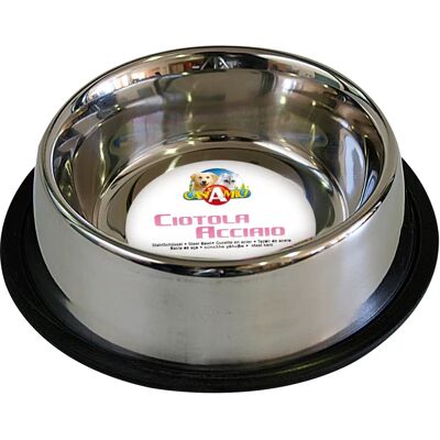 CROCI Dog Bowl - 33cm - Non-slip Stainless Steel CROCI Dog Bowl - 33cm - Non-slip Stainless Steel