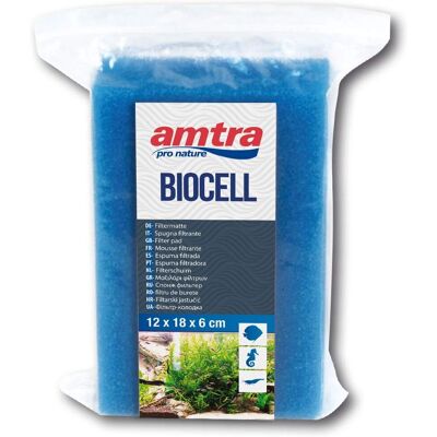 Biozell Amtra - Blue Filtration Foam - 18x12x6 cm - Filterschuim Biozell Amtra - Blue Filtration Foam - 18x12x6 cm - Filterschuim