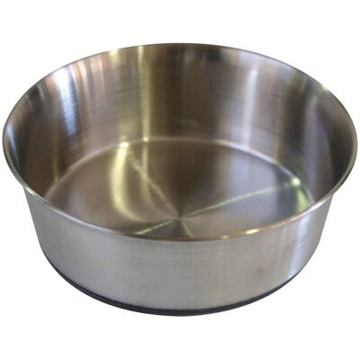 Bol pour Chien Croci - Acier Inoxydable Base en Caoutchouc 1.0L - 16cm Bol pour Chien Croci - Acier Inoxydable Base en Caoutchouc 1.0L - 16cm