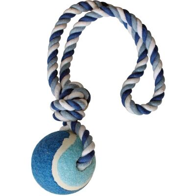 Jouet pour chiens CROCI - Nœud avec Ball - Durable, Avec Ball, Nettoie les Dents Jouet pour chiens CROCI - Nœud avec Ball - Durable, Avec Ball, Nettoie les Dents