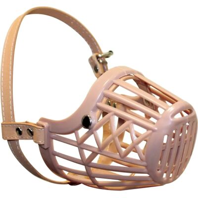 Museruola Nayeco Lupo - Beige - L - Plastica Traspirante Museruola Nayeco Lupo - Beige - L - Plastica Traspirante