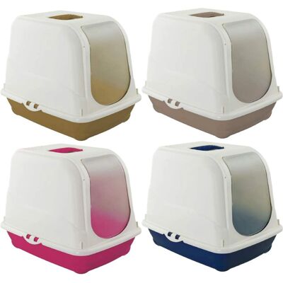 Litière pour chat Croci Spa Oliver - Fermée avec porte frontale - 46x35x40cm - Publicité Litière pour chat Croci Spa Oliver - Fermée avec porte frontale - 46x35x40cm - Publicité