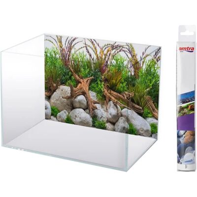 Fond d'aquarium double face Amtra 45x100 cm Fond d'aquarium double face Amtra 45x100 cm