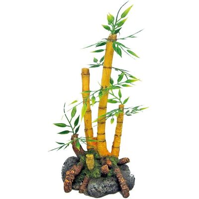 Décoration d'aquarium en bambou Amtra - 9x8x18.5cm - Zen Décoration d'aquarium en bambou Amtra - 9x8x18.5cm - Zen