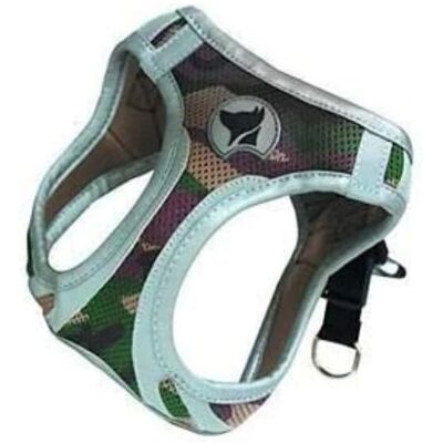Harnais réfléchissant Army pour chien - XL Harnais réfléchissant Army pour chien - XL