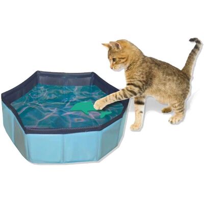 CROCI Opvouwbare Zwembad voor Katten - Zwem Speelgoed CROCI Opvouwbare Zwembad voor Katten - Zwem Speelgoed