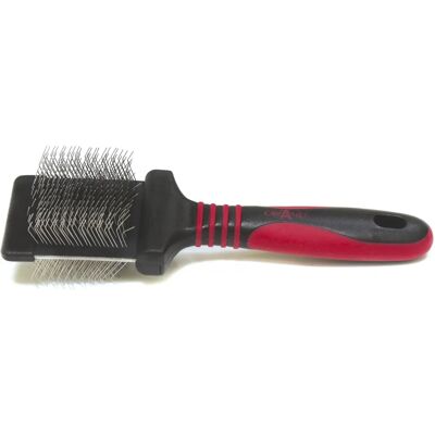 CROCI C6080970 Hondentruimiddel - Dubbeldraaiende opvouwbare carder CROCI C6080970 Hondentruimiddel - Dubbeldraaiende opvouwbare carder