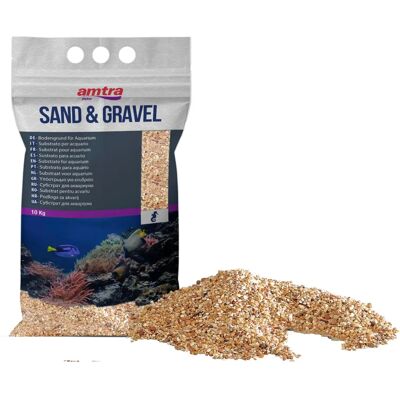 Croci Amber Aquarium Sand - 1-2mm, 10kg Croci Amber Aquarium Sand - 1-2mm, 10kg