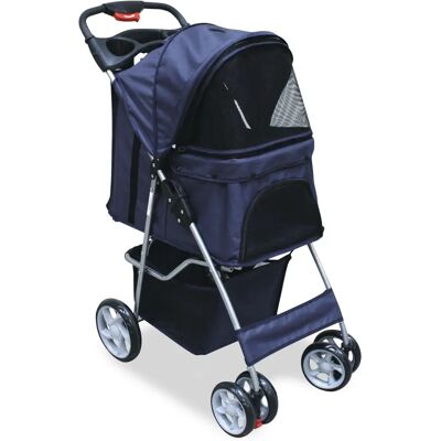 CROCI Passeggino per animali - Trasportino pieghevole leggero per cani e gatti con cuscino rimovibile CROCI Passeggino per animali - Trasportino pieghevole leggero per cani e gatti con cuscino rimovibile
